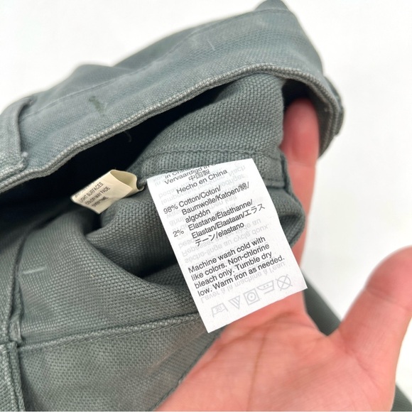 MADEWELL Woman's Olive Green Wide Leg Casual Jeans Size 25 - Picture 13 of 13